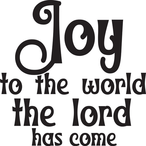 Joy to the world