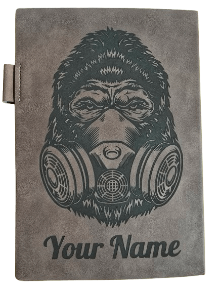 Soft sheepskin surface notebook